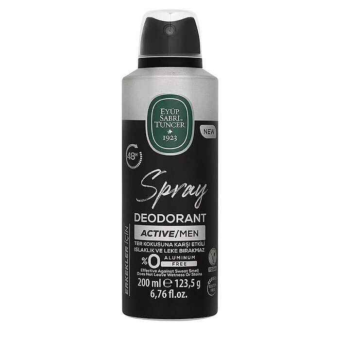 Eyüp Sabri Tuncer Active Erkek Sprey Deodorant 200 Ml - 1