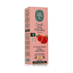Eyüp Sabri Tuncer Doğal Çilek Özlü 2-6 Yaş Çocuk Diş Macunu 60 Ml - 2