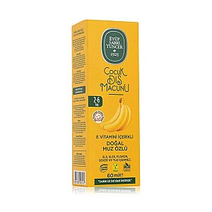 Eyüp Sabri Tuncer Doğal Muz Özlü 2-6 Yaş Çocuk Diş Macunu 60 Ml - 2