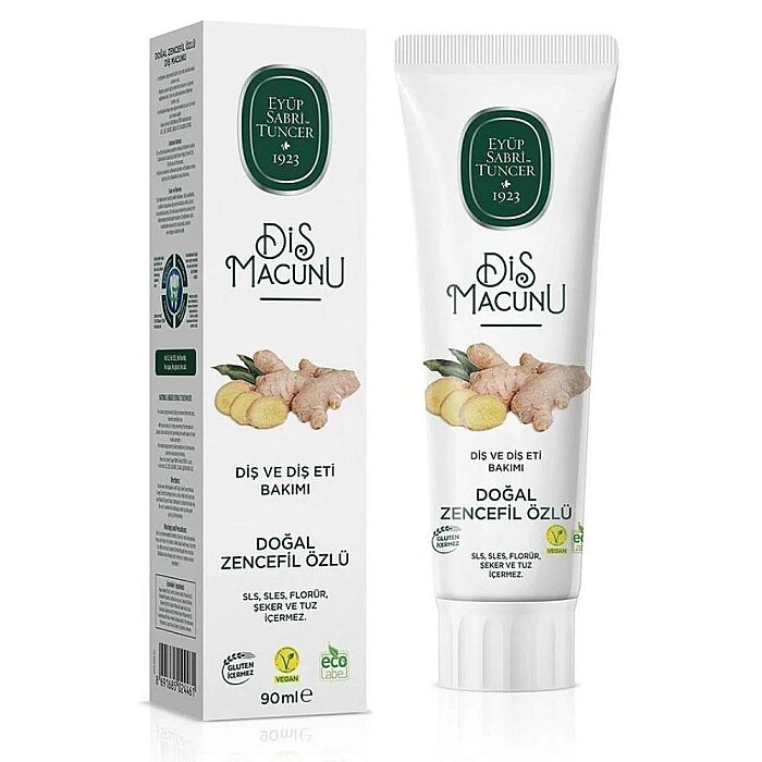 Eyüp Sabri Tuncer Doğal Zencefil Özlü Diş Macunu 90 Ml - 2