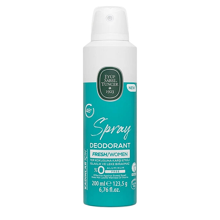 Eyüp Sabri Tuncer Fresh Kadın Sprey Deodorant 200 Ml - 1
