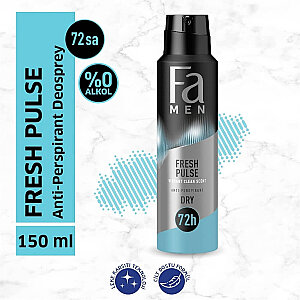 Fa Men Fresh Pulse Erkek Deodorant 150 Ml - 2