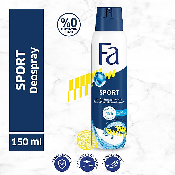 Fa Sport Erkek Deodorant 150 Ml - 2