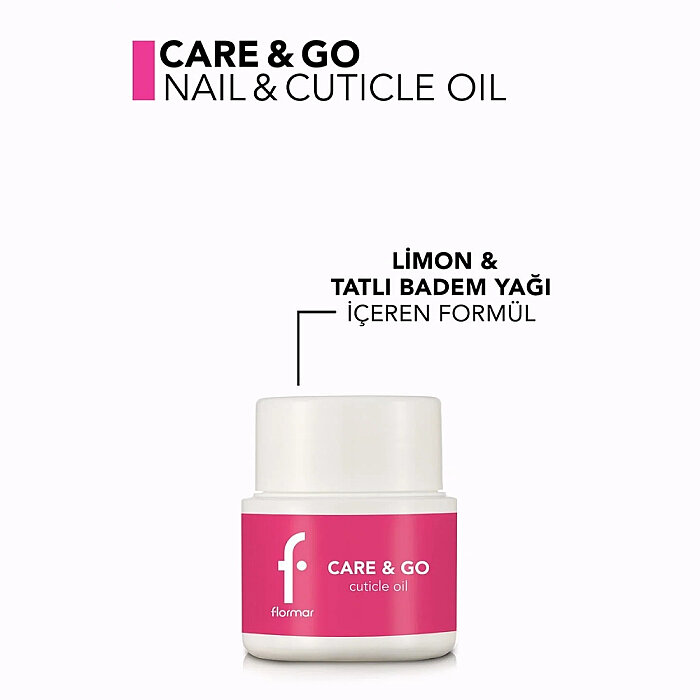 Flormar Care & Go İçi Süngerli Pratik Tırnak & Kütikül Bakım Yağı - 2
