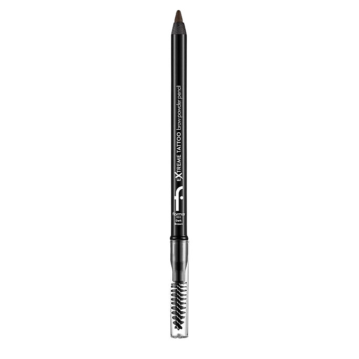 Flormar Extreme Tattoo Brow Powder Pencil 003 Dark Brown - 1