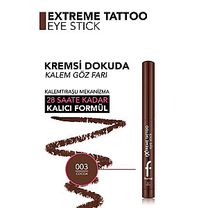 Flormar Extreme Tattoo Eye Stick 003 Cocoa - 3