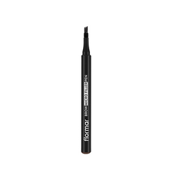 Flormar Eyebrow Micro Filler Pen 04 Deep Brown - Thumbnail