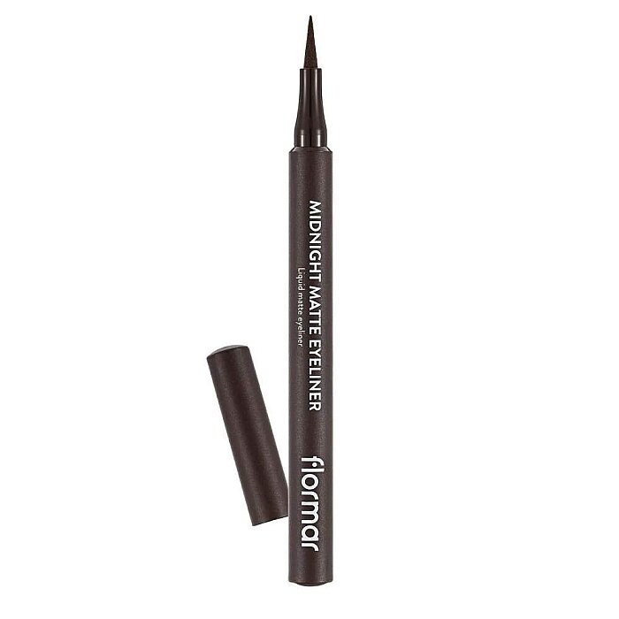 Flormar Eyeshadow Matte Midnight Eyeliner 02 Brown - 1
