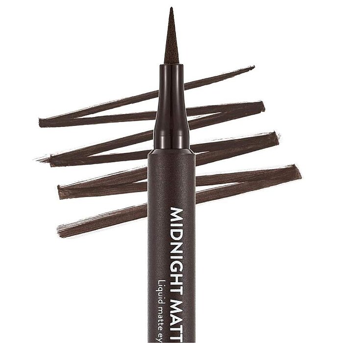 Flormar Eyeshadow Matte Midnight Eyeliner 02 Brown - 2