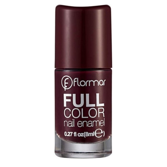 Flormar Full Color Nail Enamel Oje FC40 Royal Maroon - 1