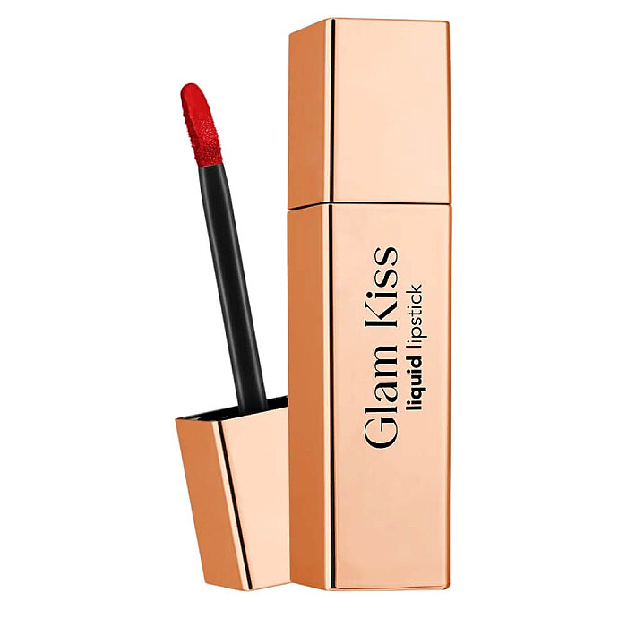 Flormar Glam Kiss Liquid Lipstick 008 Scarlet Heat - 1