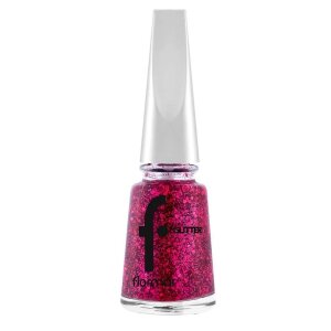 Flormar Glitter Nail Enamel Oje GL03 Ruby Light - 1