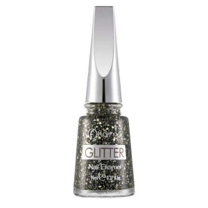 Flormar Glitter Nail Enamel Oje GL05 Black Diamonds 