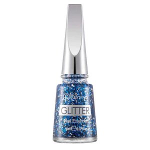 Flormar Glitter Nail Enamel Oje GL07 Sapphire Shine - 1