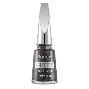 Flormar Glitter Nail Enamel Oje GL13 Ash Cloud - 1