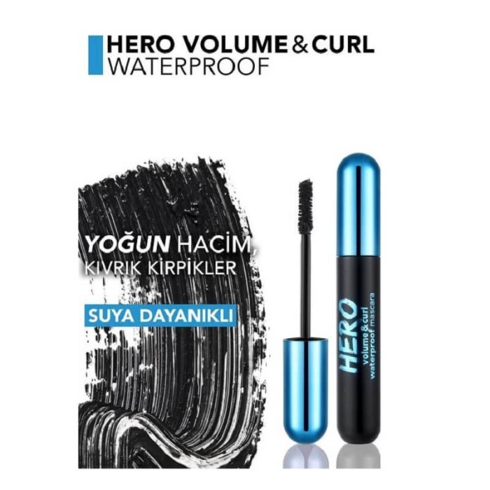Flormar Hero Volume & Curl Waterproof Mascara