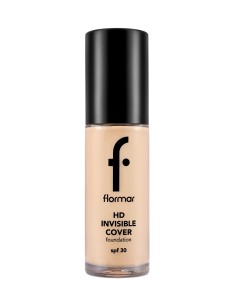 Flormar Invisible Cover HD Foundation 40 Light Ivory - Thumbnail