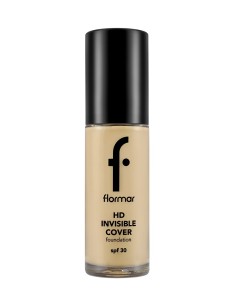 Flormar Invisible Cover HD Foundation 60 Ivory - Thumbnail