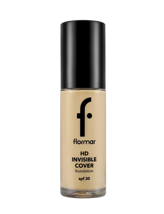 Flormar Invisible Cover HD Foundation 60 Ivory