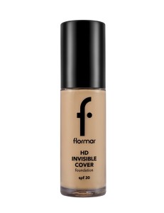 Flormar - Flormar Invisible Cover HD Foundation 90 Golden Natural