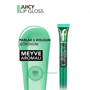 Flormar Juicy Lip Gloss 003 Apple - Thumbnail