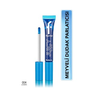 Flormar Juicy Lip Gloss 004 Blueberry - Thumbnail