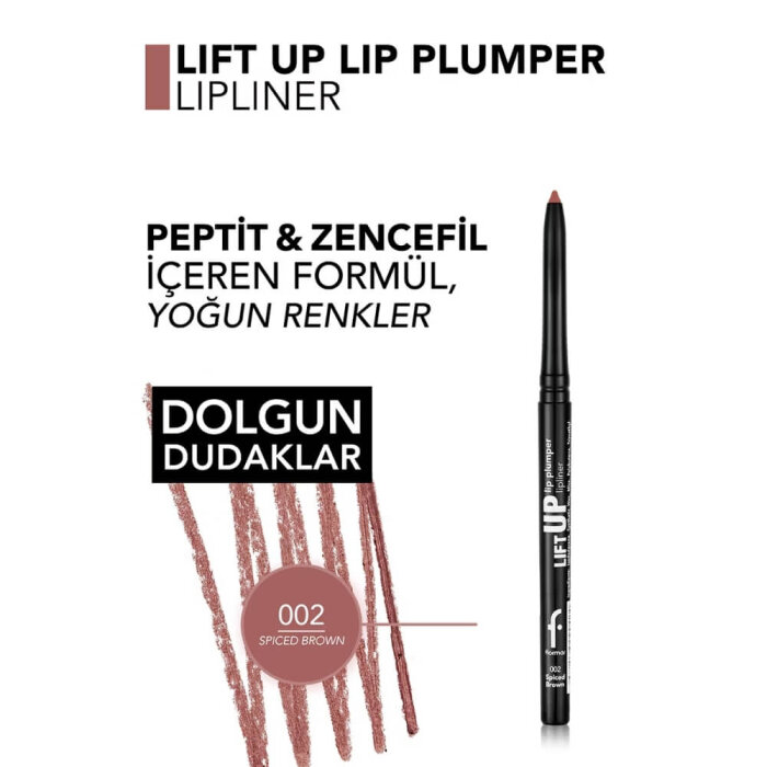 Flormar Lift Up Caring Lip Plumper Lipliner 002 - 4