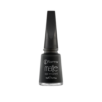 Flormar Matte Nail Enamel Oje M02 Satin Black