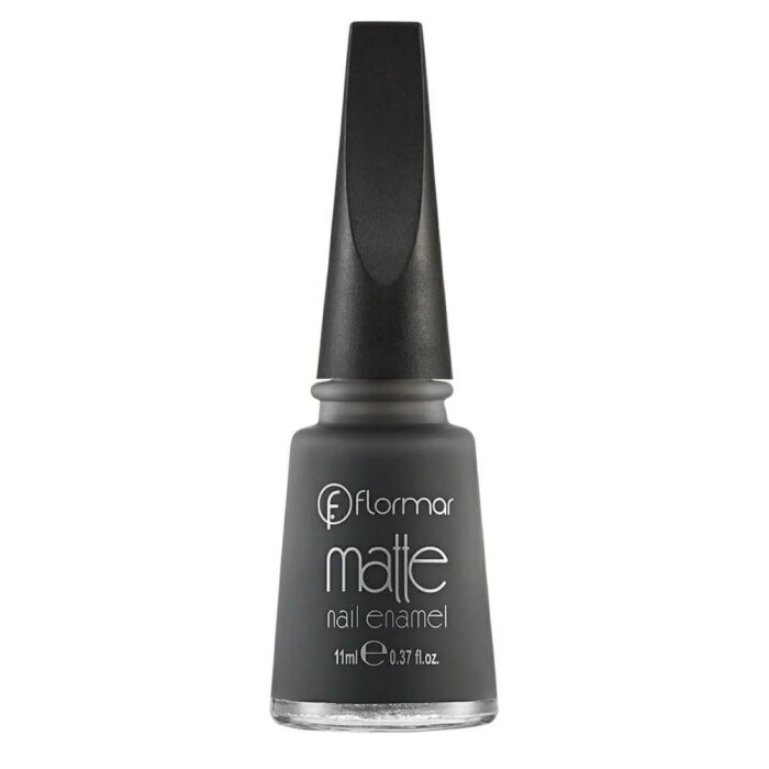 Flormar Matte Nail Enamel Oje M03 Elegant Grey - 1