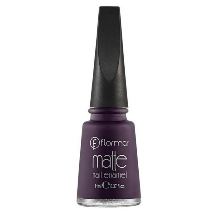 Flormar Matte Nail Enamel Oje M11 Pure Purple - 1