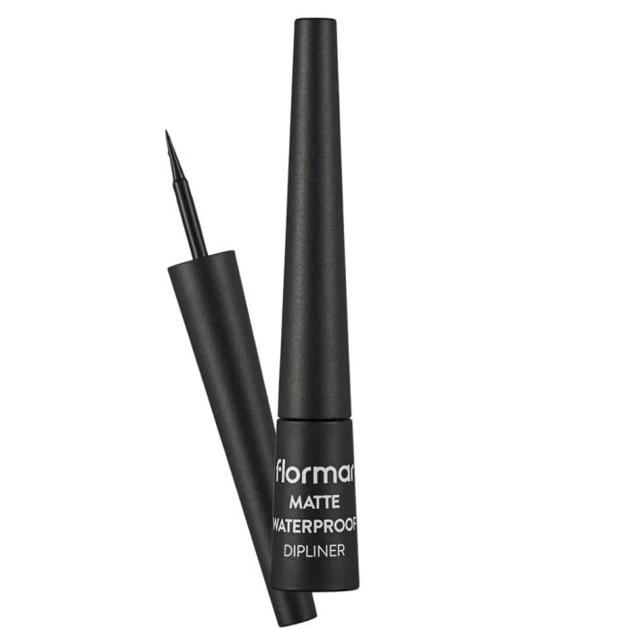 Flormar Matte Waterproof Dipliner Black - 1