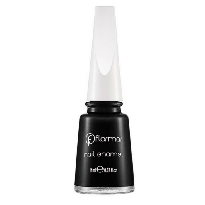 Flormar Nail Enamel Oje 313 Black Minimalism - 1