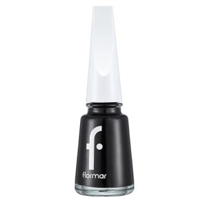 Flormar Nail Enamel Oje 313 Black Minimalist - 1