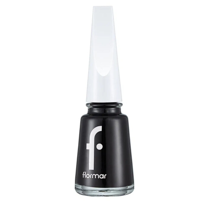 Flormar Nail Enamel Oje 313 Black Minimalist - 1