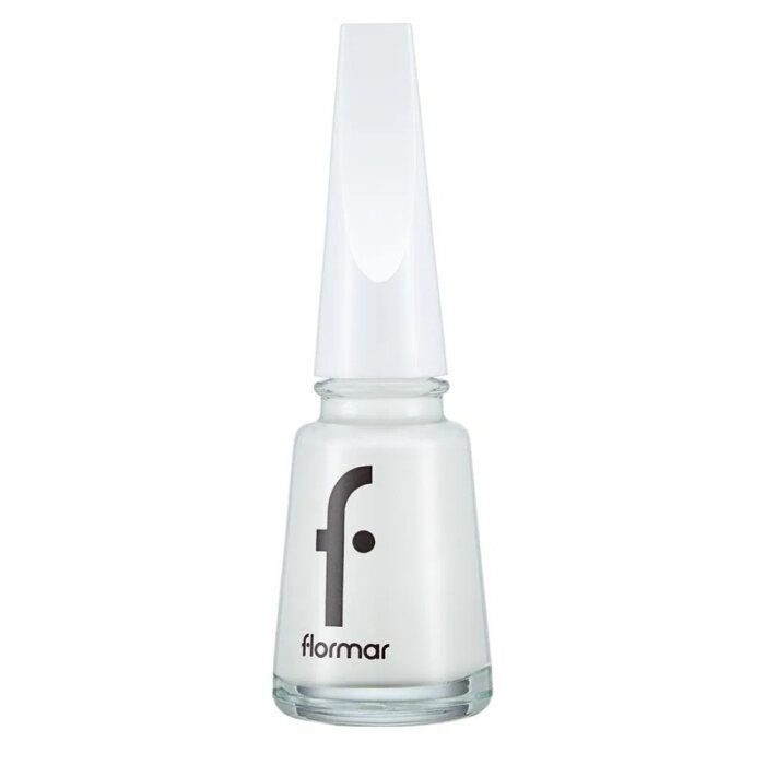 Flormar Nail Enamel Oje 400 Bright White - 1