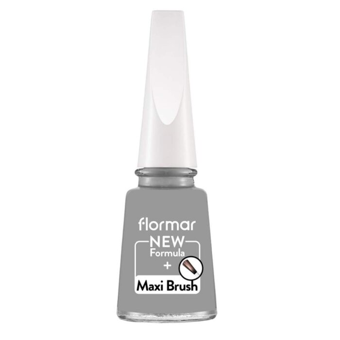 Flormar Nail Enamel Oje 417 Steel Gray - 1