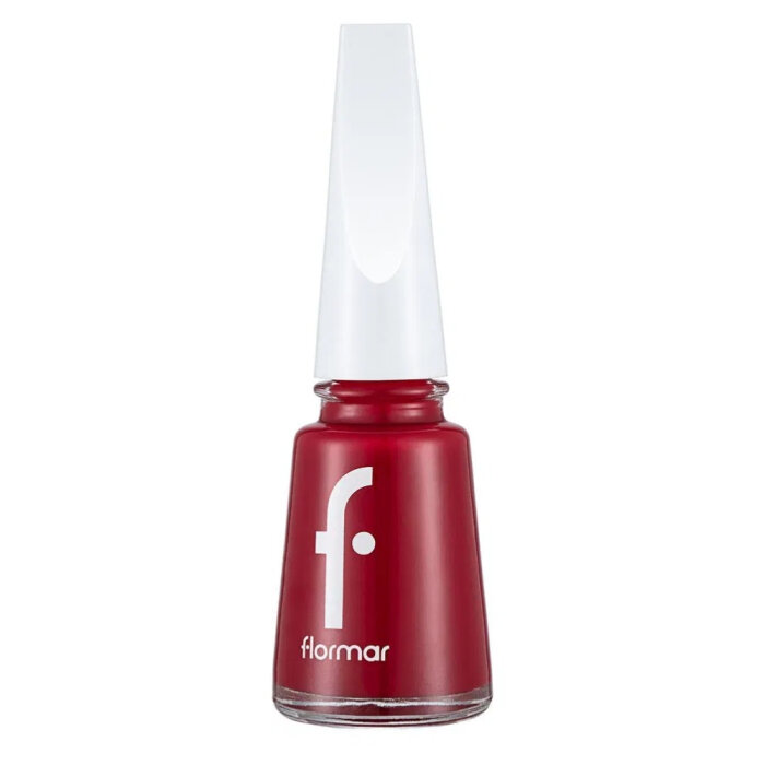 Flormar Oje Nail Enamel 048 Fiery Red New - 1