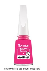 Flormar Oje Nail Enamel 058 Bright Rose New - Thumbnail