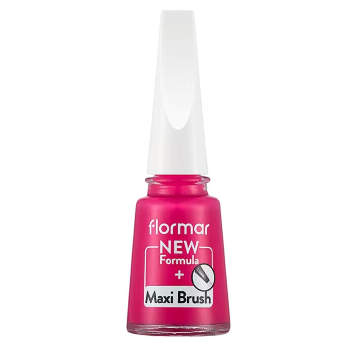 Flormar Oje Nail Enamel 058 Bright Rose New - 1