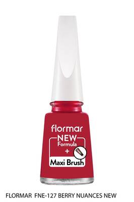 Flormar Oje Nail Enamel 127 Berry Nuances New