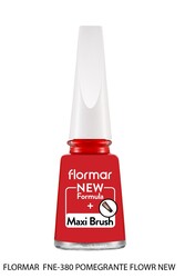Flormar - Flormar Oje Nail Enamel 380 Pomegrante Flower New