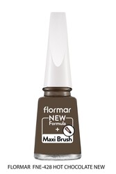 Flormar - Flormar Oje Nail Enamel 428 Hot Chocolate New