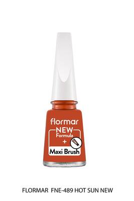 Flormar Oje Nail Enamel 489 Hot Sun New