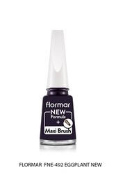 Flormar - Flormar Oje Nail Enamel 492 Eggplant New