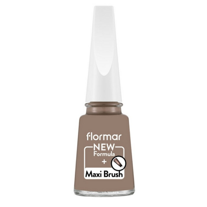 Flormar Oje Nail Enamel 508 Minky Brown - 1