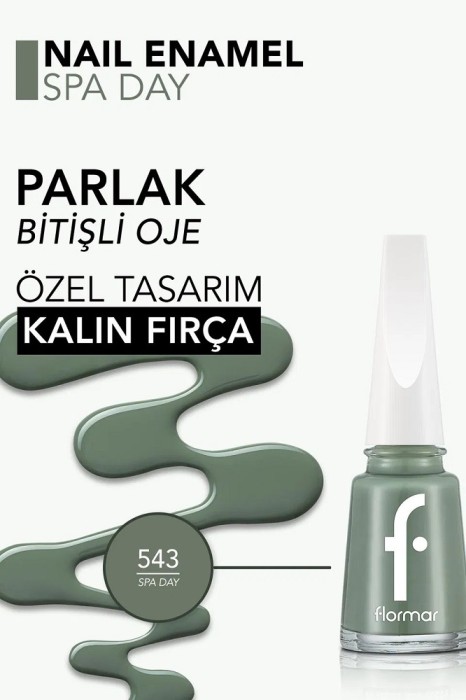 Flormar Oje Nail Enamel 543 Spa Day - 4