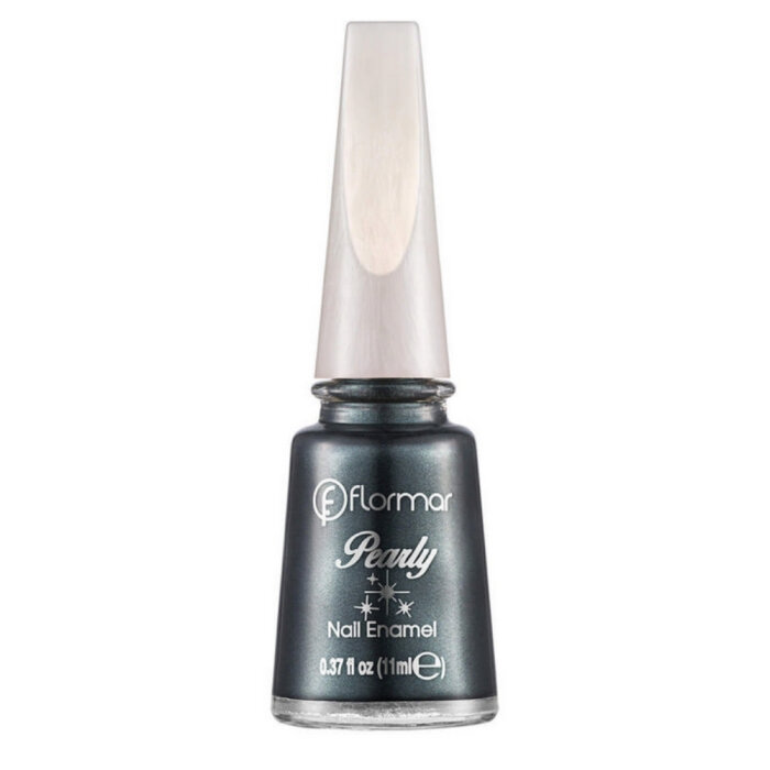 Flormar Pearly Nail Enamel Oje 419 Green Steel - 1