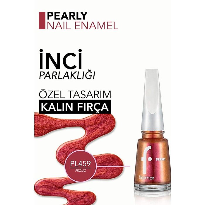 Flormar Pearly Oje Frolic - 4