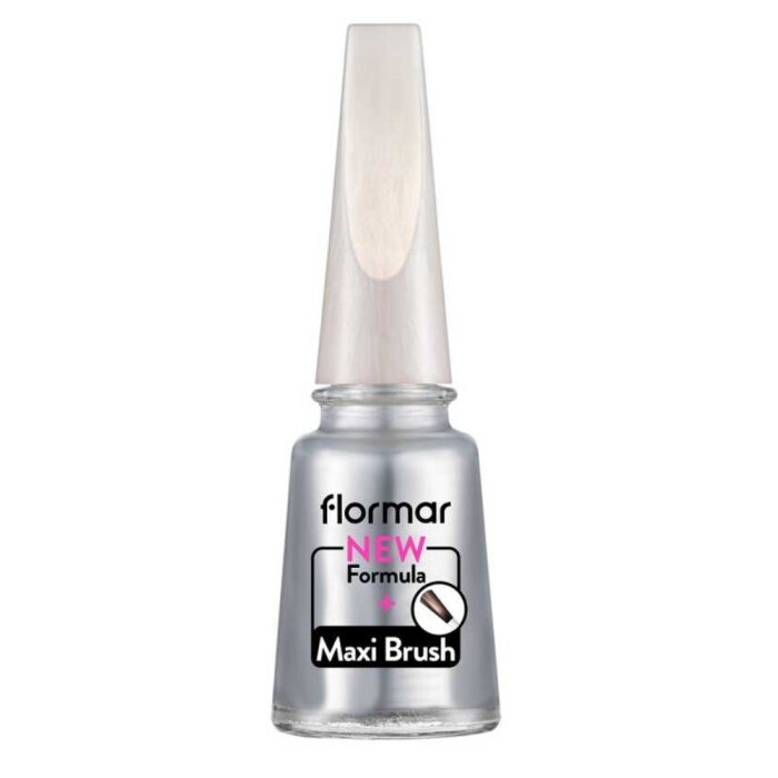 Flormar Pearly Oje PL390 Stylish Silver - 1