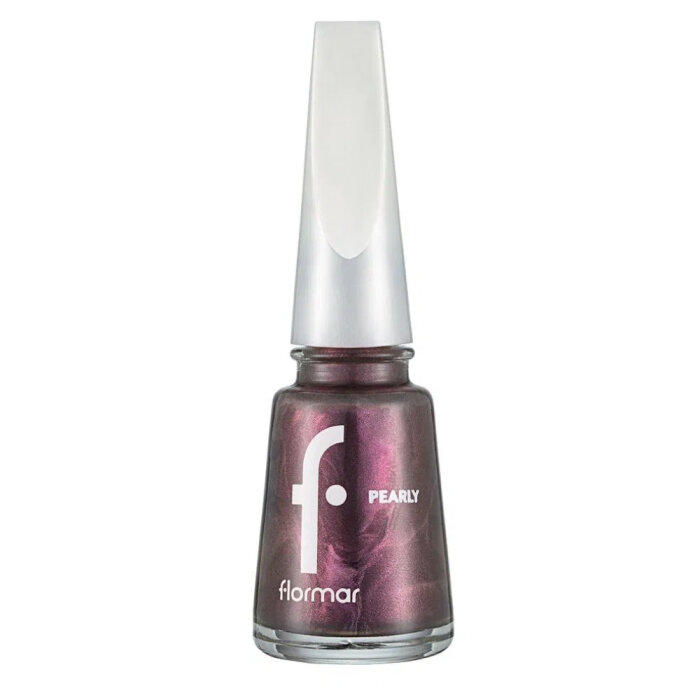 Flormar Pearly Oje PL418 Chrome Purple - 1